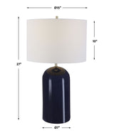 Table Lamp - Navy Blue