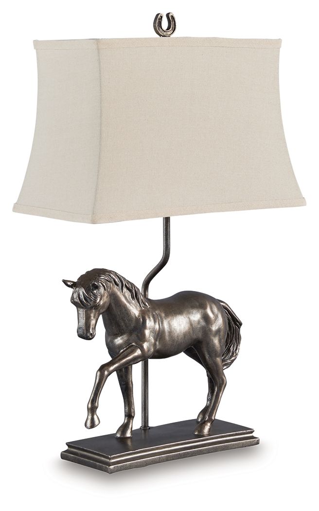 Sandorman - Bronze Finish - Poly Table Lamp