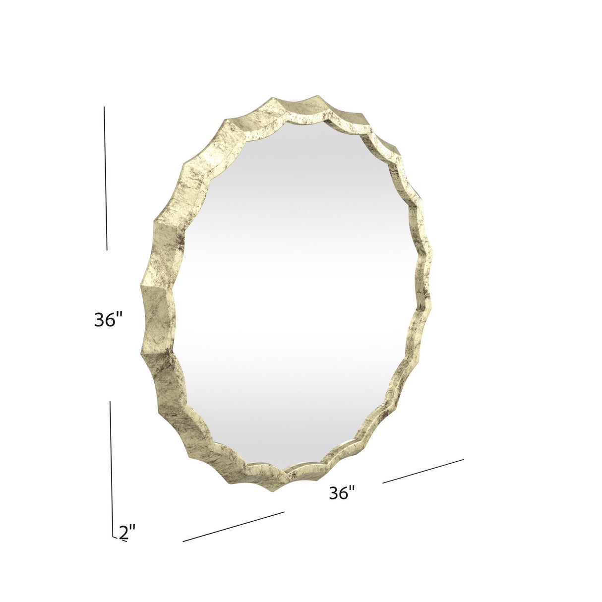 Southgate - Wall Mirror - Gold