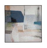 Kasia - Framed Canvas - Gray / Beige