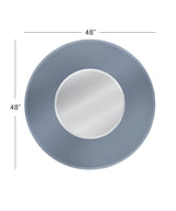 Saturn - Wall Mirror - Gray