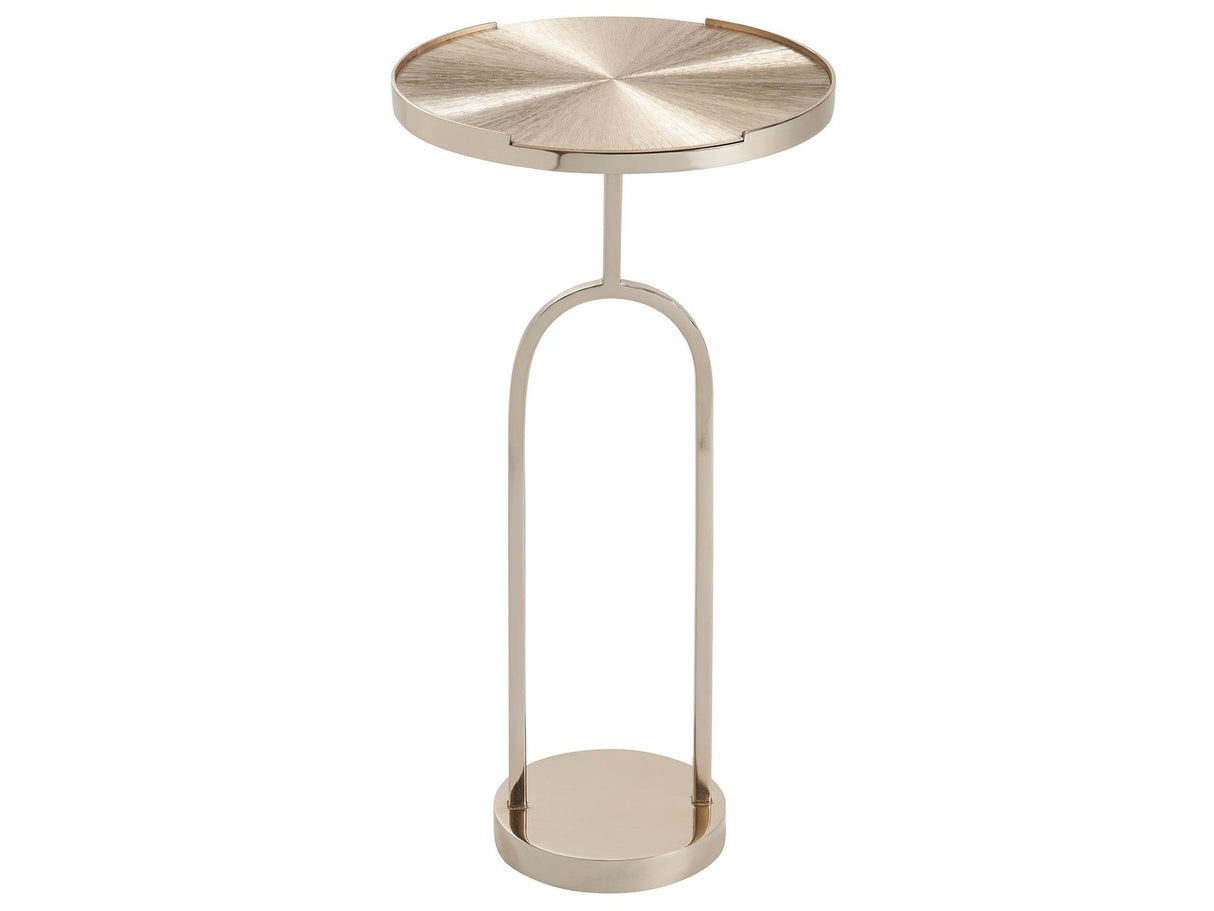 New Modern - Fawn Martini Table - Pearl Silver