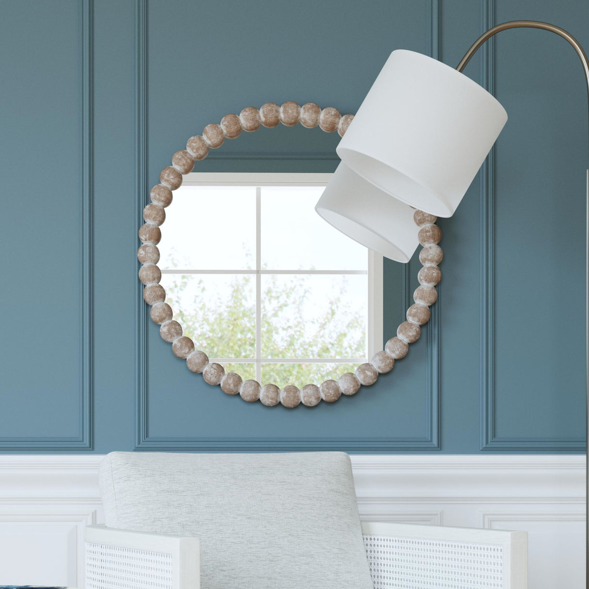 Zeena - Wall Mirror - Silver