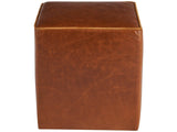 Gemma - Square Ottoman, Special Order - Light Brown