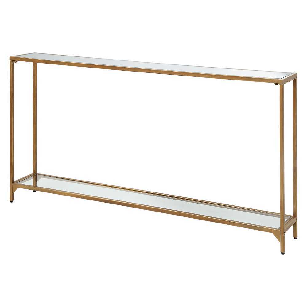 Console Table - Warm Gold