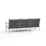 Provence - Sofa, With Self Welt - Canvas Flax / Black