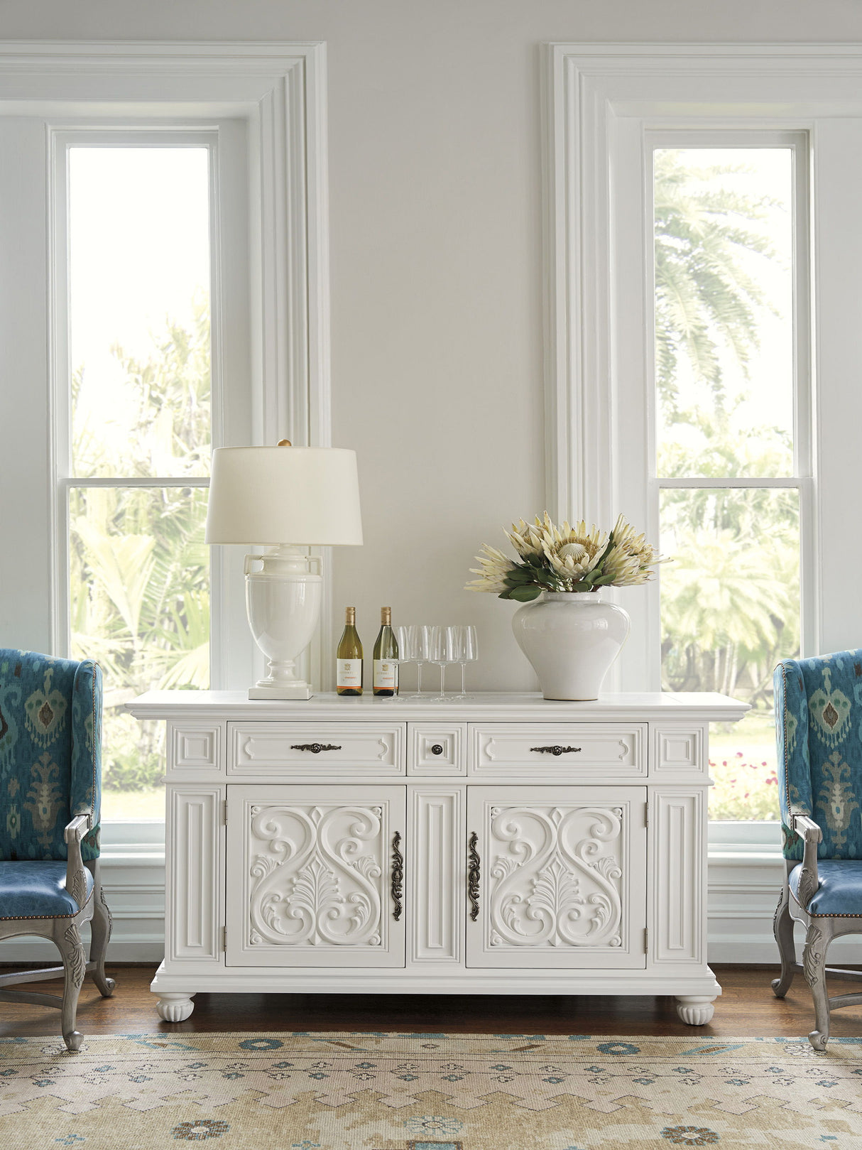 Villa Blanca - Amalfi Buffet - White