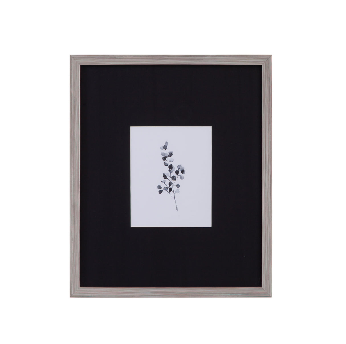 Brume Botanical - III Framed Print - Black / Gray