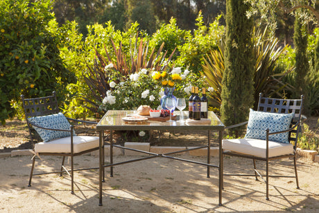 Provence - Square Dining Table - Pewter