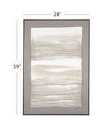 Zole - I Framed Canvas - Gray