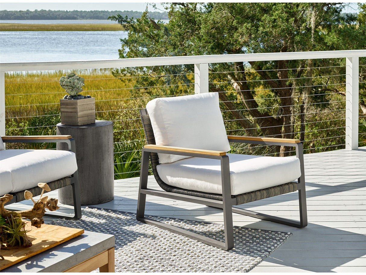 Coastal Living Outdoor - San Clemente Lounge Chair - Black