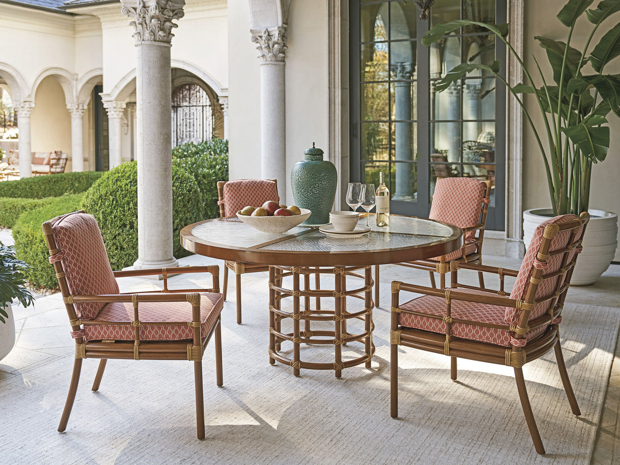 Sandpiper Bay - Round Dining Table - Dark Brown