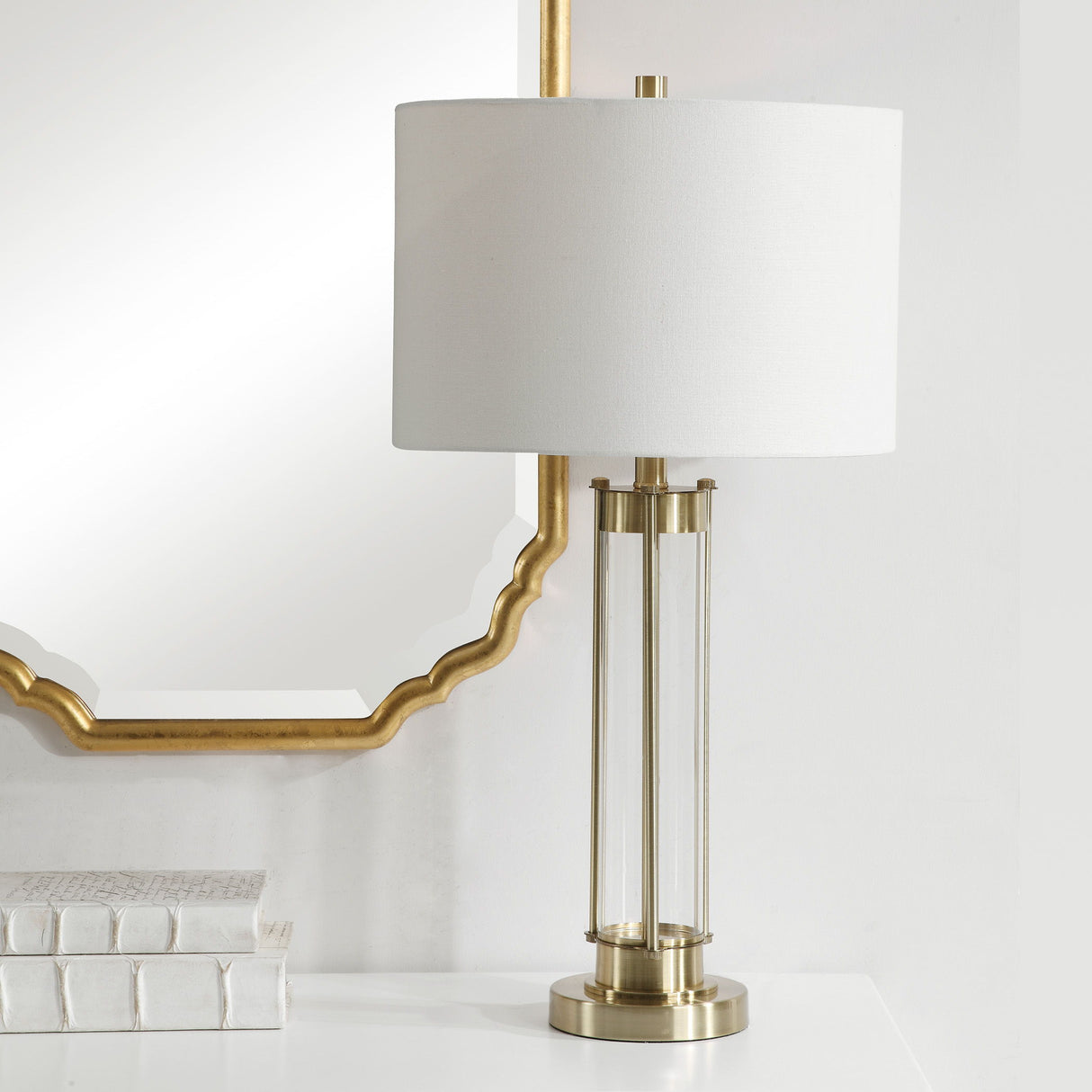 Table Lamp - Golden Brass