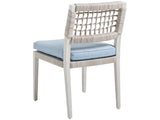 Seabrook - Side Dining Chair - White / Light Blue