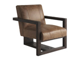 Sunset Key - Flanders Leather Chair - Dark Brown