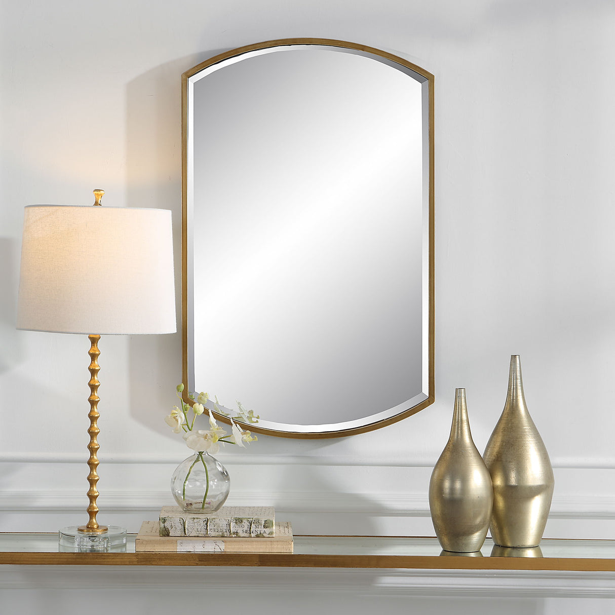 Mirror - Antique Gold