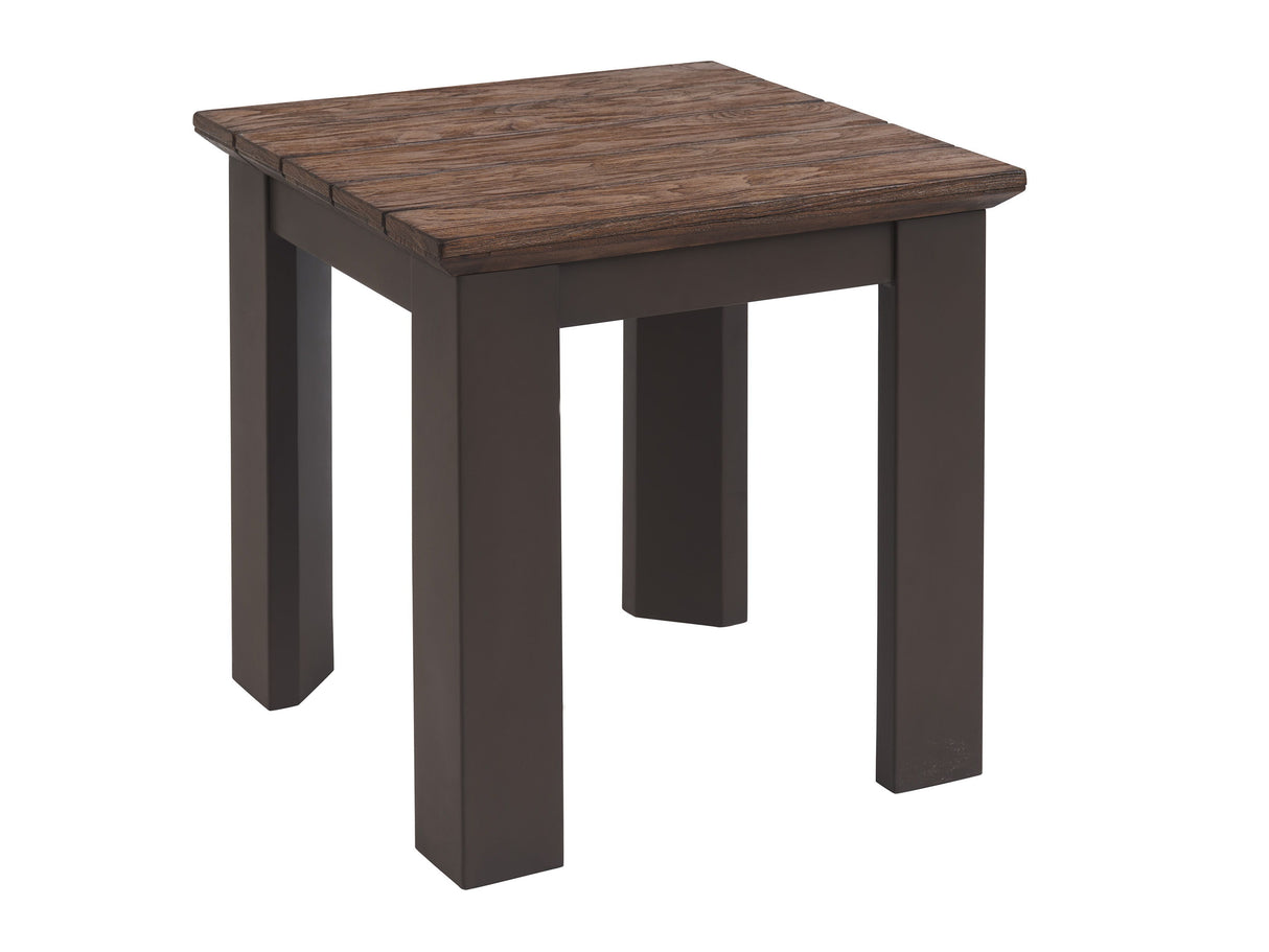 Kilimanjaro - Serving End Table - Dark Brown