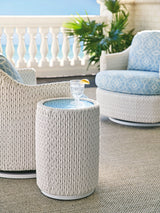 Ocean Breeze Promenade - Accent Table - White