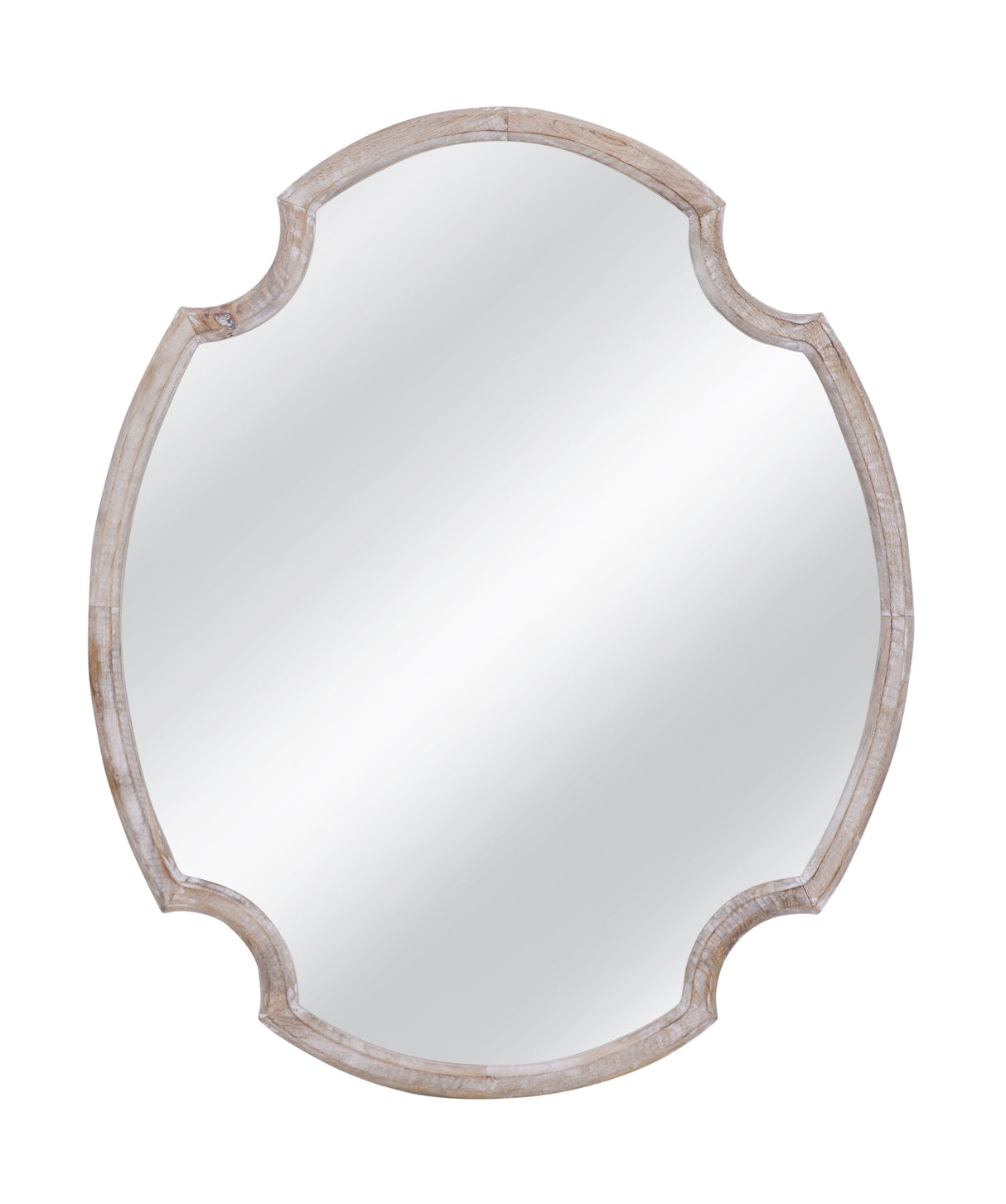 Fairvale - Wall Mirror - White Wash