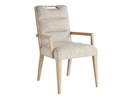 Sunset Key - Aiden Channeled Upholstered Arm Chair