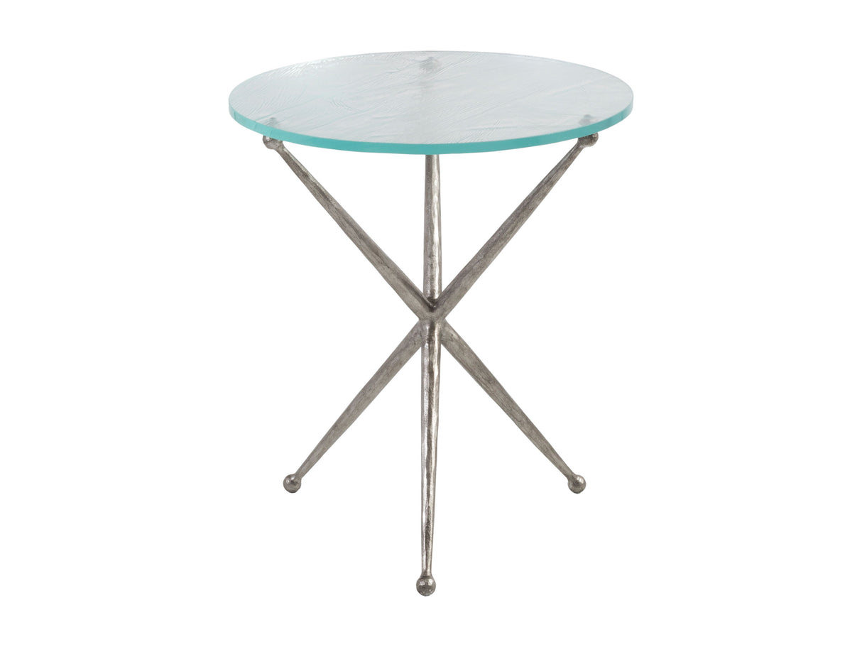 Signature Designs - Marcus Round End Table - Silver