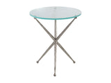 Signature Designs - Marcus Round End Table - Silver