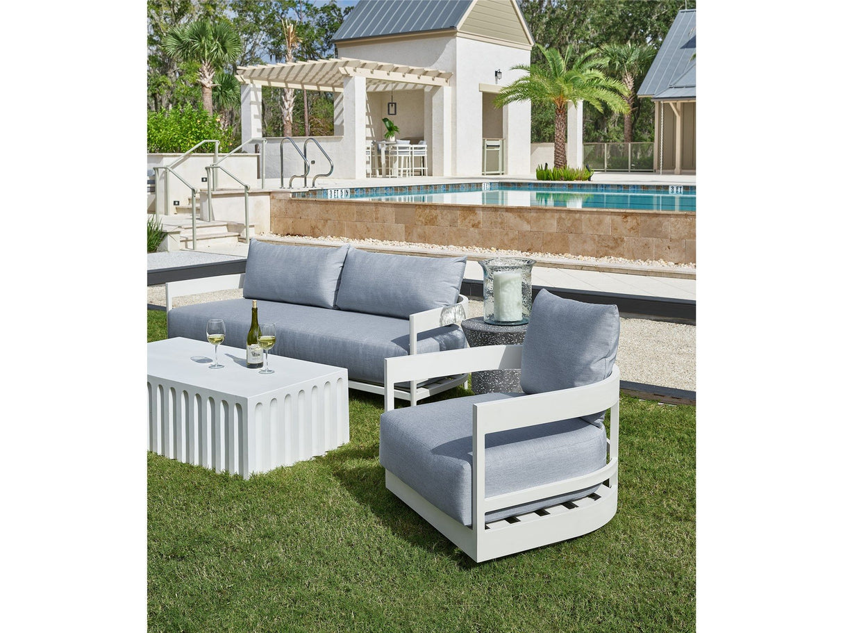 Coastal Living Outdoor - South Beach Swivel Lounge Chair - Special Order - Gray