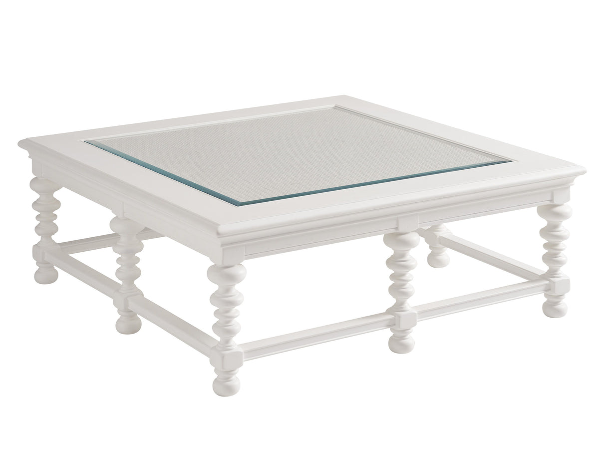 Villa Blanca - Cyprus Square Cocktail Table - White