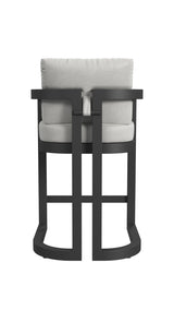 Malibu - Barstool - Black / White