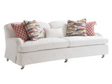 Barclay Butera Upholstery - Athos Sofa With Pewter Casters