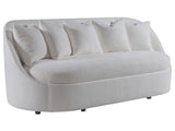 Artistica Upholstery - Genevieve Bench Seat Fabric Sofa - White