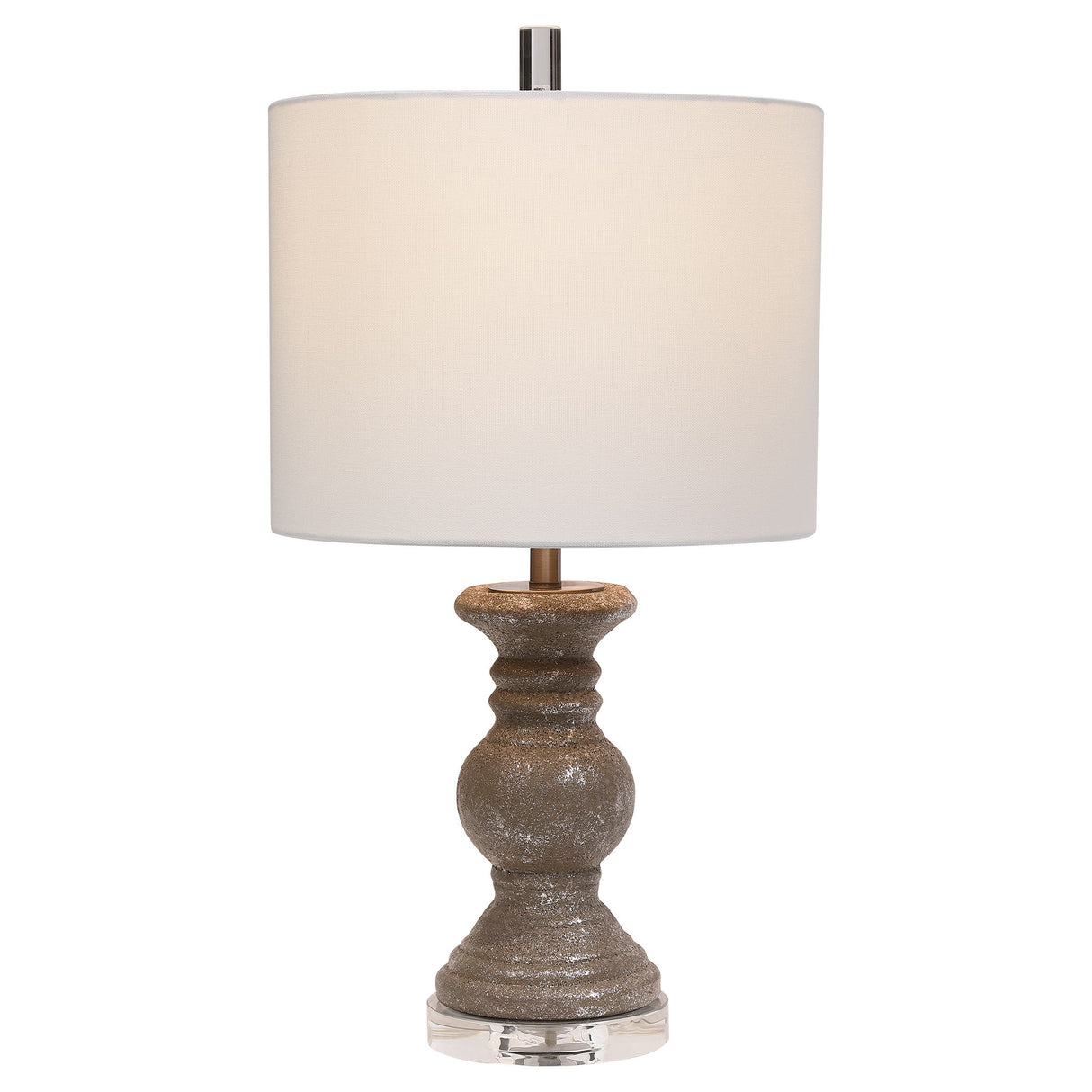 Table Lamp - Metallic Stone Gray