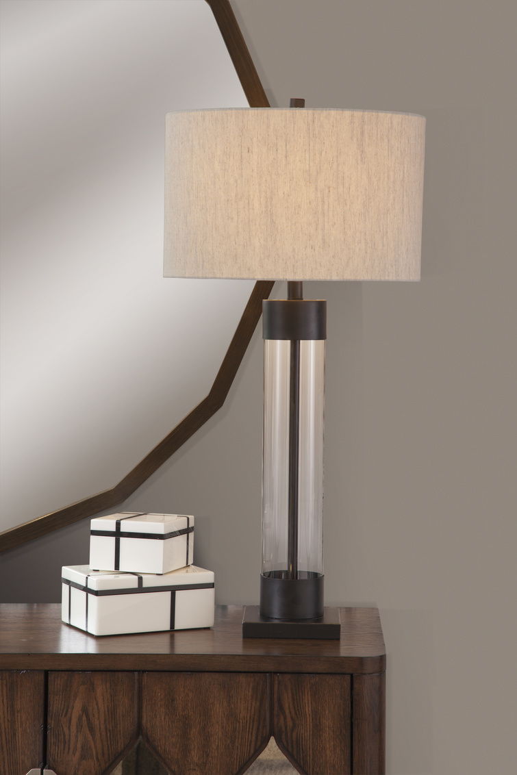 Brannan - Table Lamp - Brown