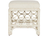 Getaway - Rattan Stool - White