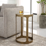 Accent Table - Brushed Gold