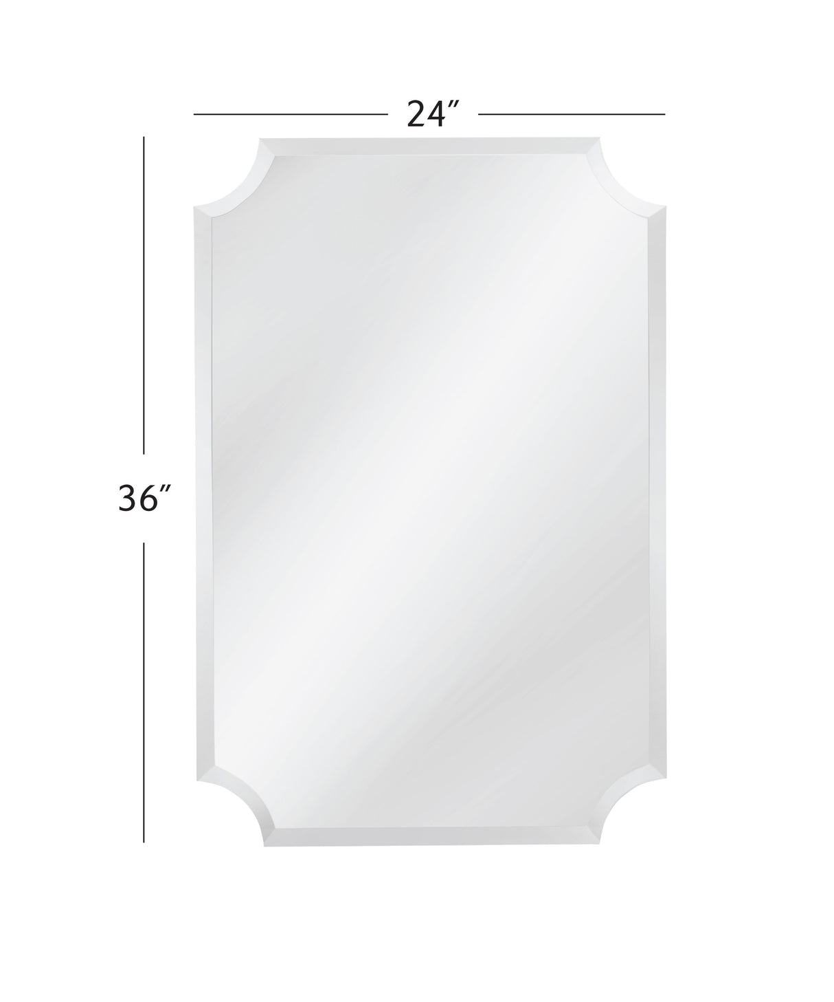 Fayette - Wall Mirror - Clear