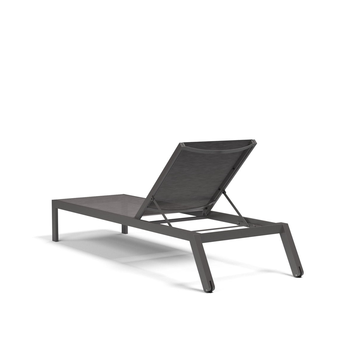 Vegas - Stackable Chaise Lounge - Graphite