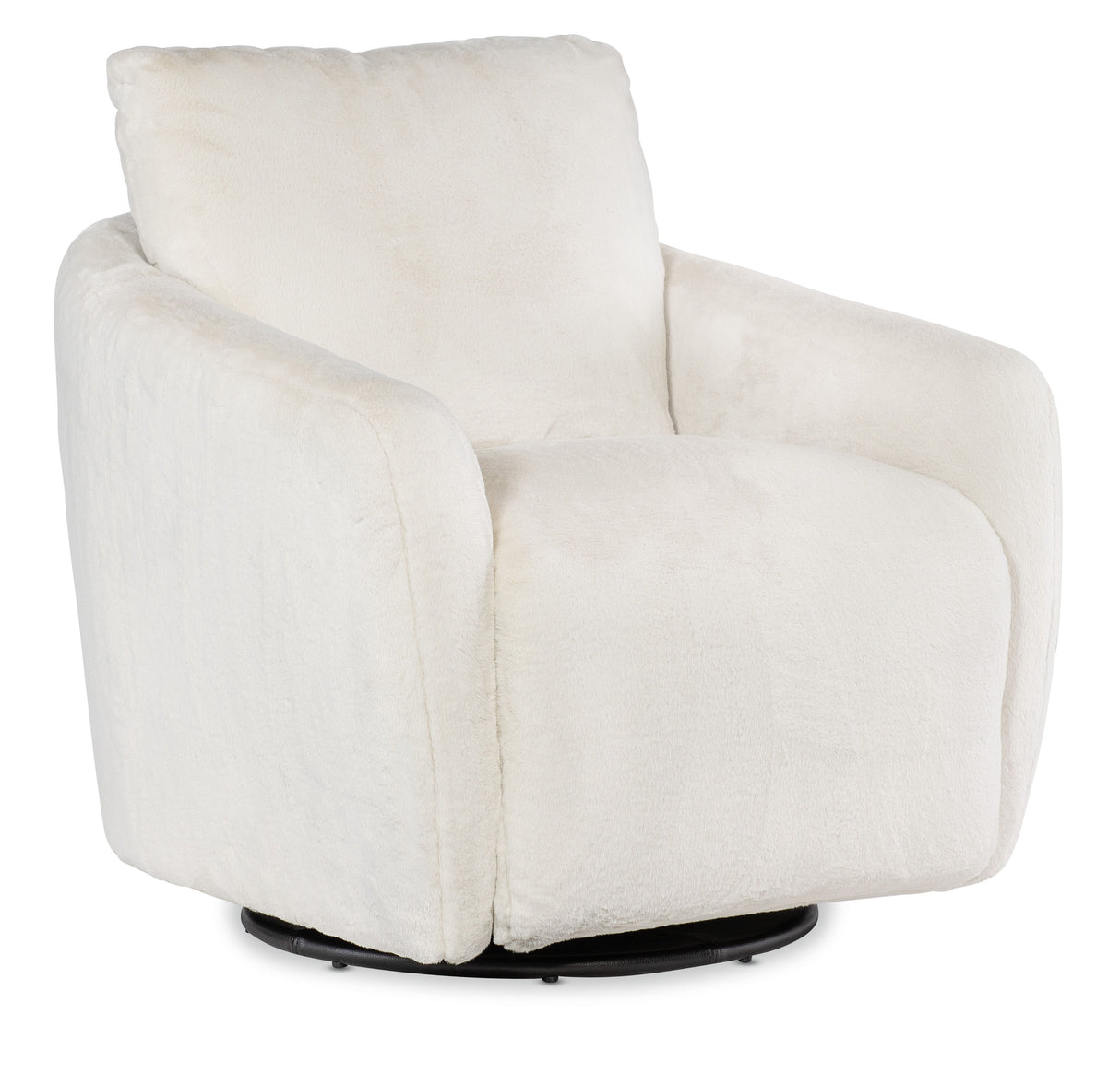 Bonnie - Swivel Chair With Power Footrest - White