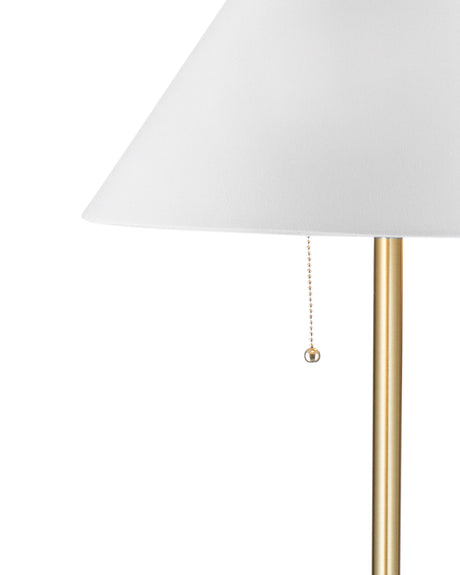 Lenor - Floor Lamp - Black / Brass