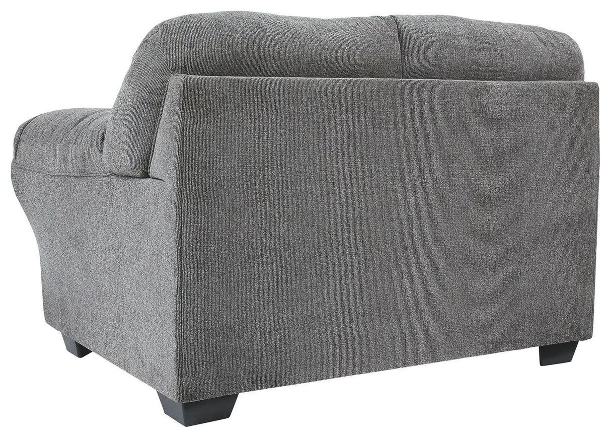 Allmaxx - Pewter - Loveseat