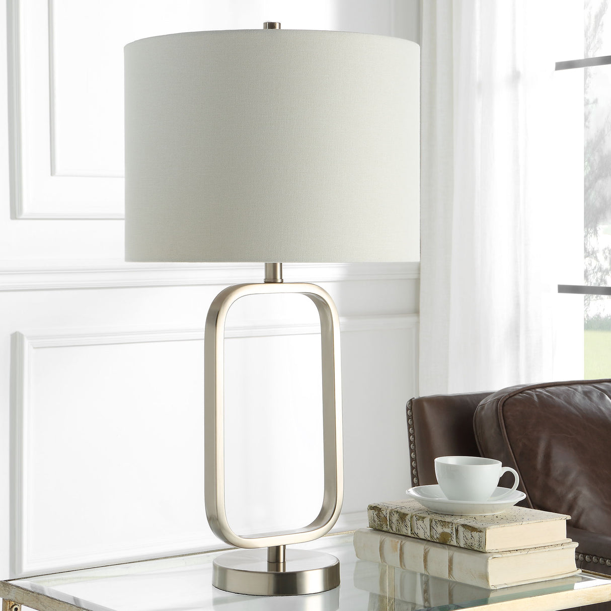 Table Lamp - Brushed Nickel