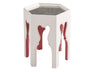 Villa Blanca - Bilbao Hexagonal End Table With Accents