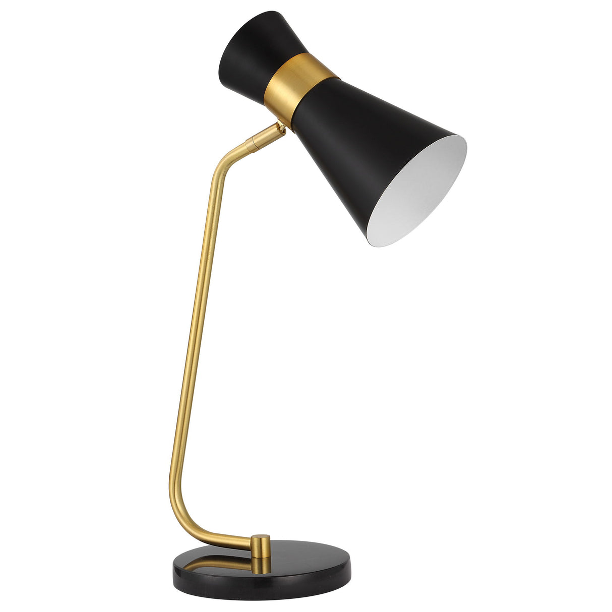 Desk Lamp - Gold & Black