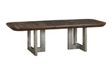 Nova - Dining Table - Cerused Charcoal Oak