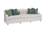 Barclay Butera Upholstery - Athos Sofa With Pewter Casters