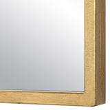 Moroccan Style Mirror - Lightly Antiqued Gold