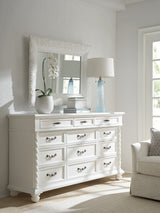 Villa Blanca - Aegean Triple Dresser - White