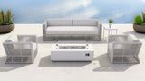 Miami - Sofa, With Self Welt - Echo Ash / Pearl Silver