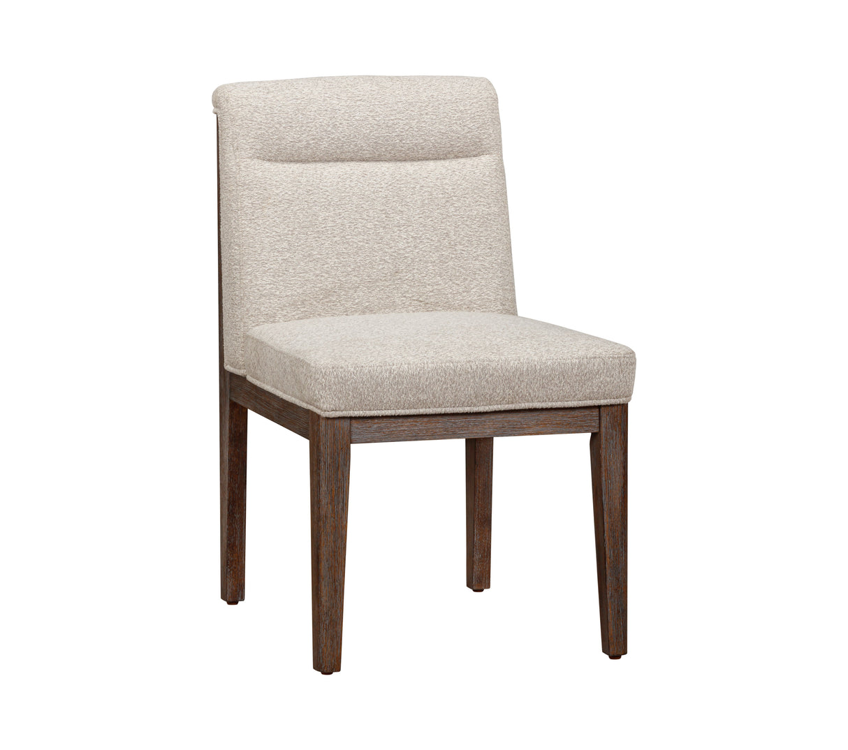 Nova - Dining Chair - Cerused Charcoal Oak / Beige