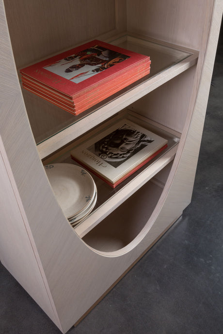 Signature Designs - St Ives Bookcase - Beige